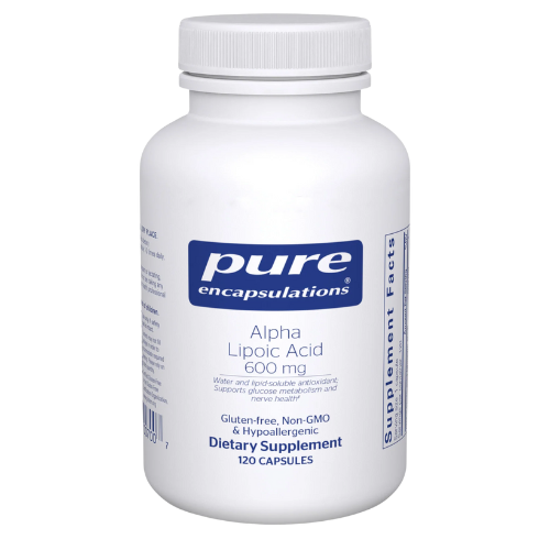 Alpha Lipoic Acid 600 mg.