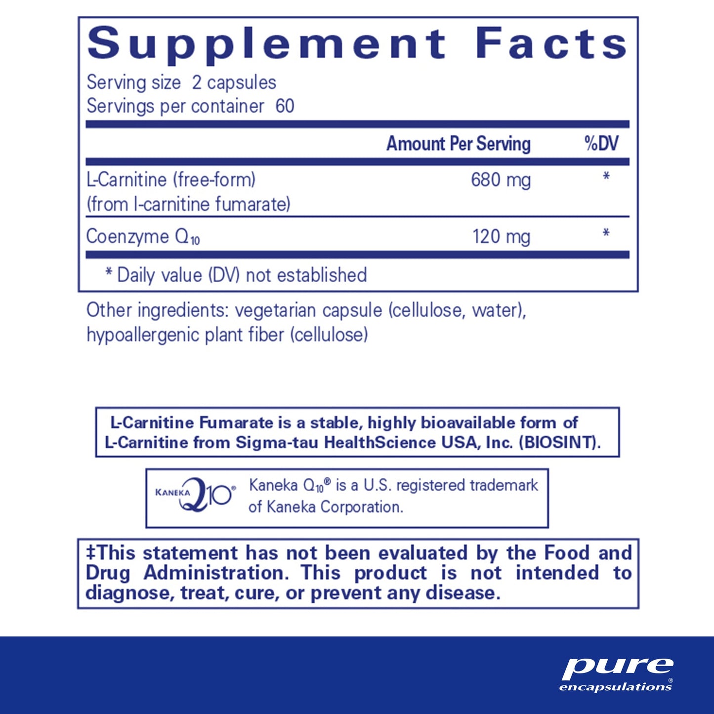 CoQ10 l-Carnitine Fumarate