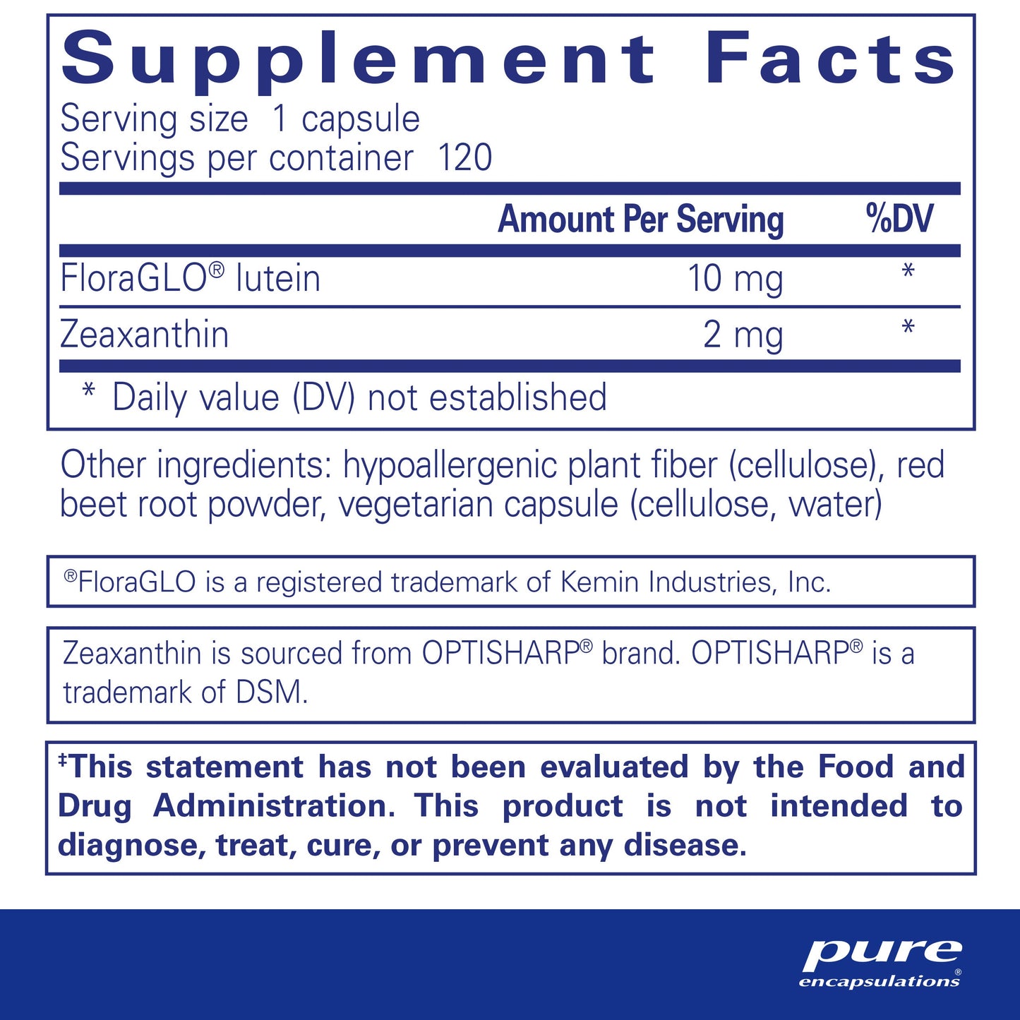 Lutein/Zeaxanthin