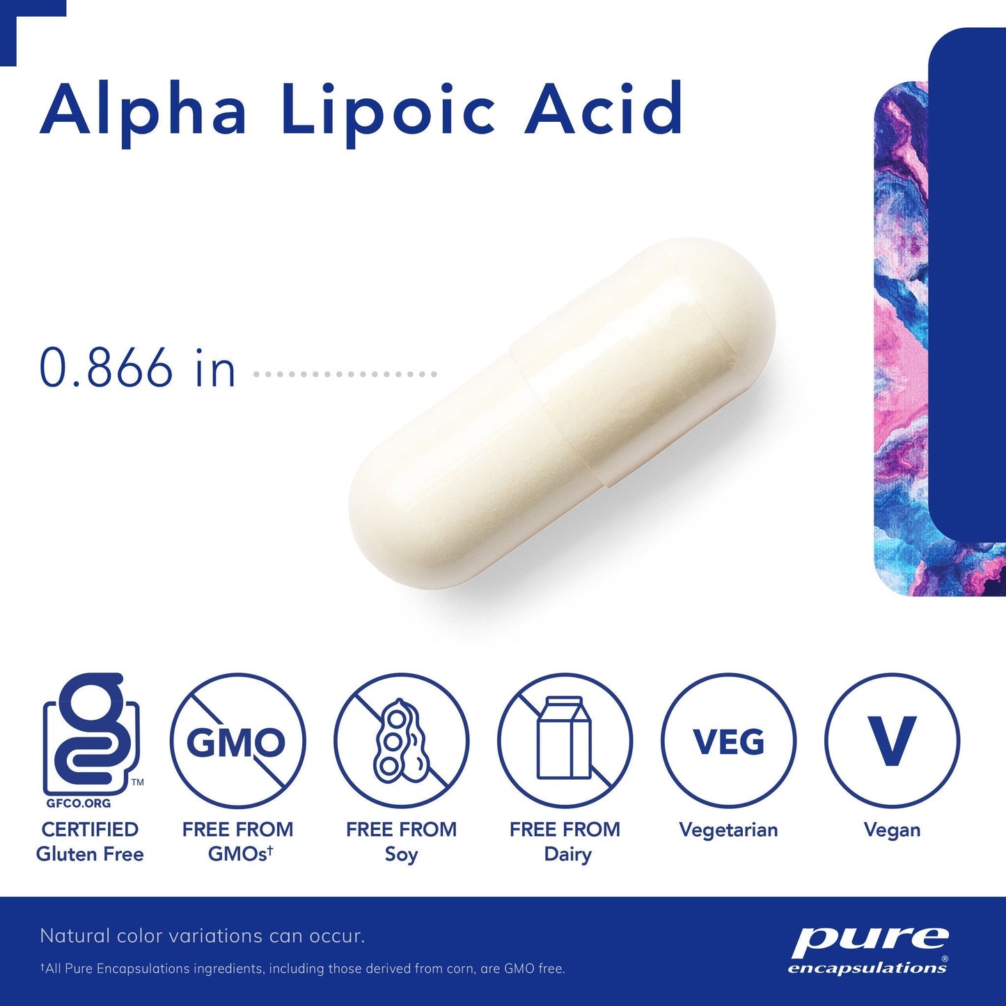 Alpha Lipoic Acid 100 mg.