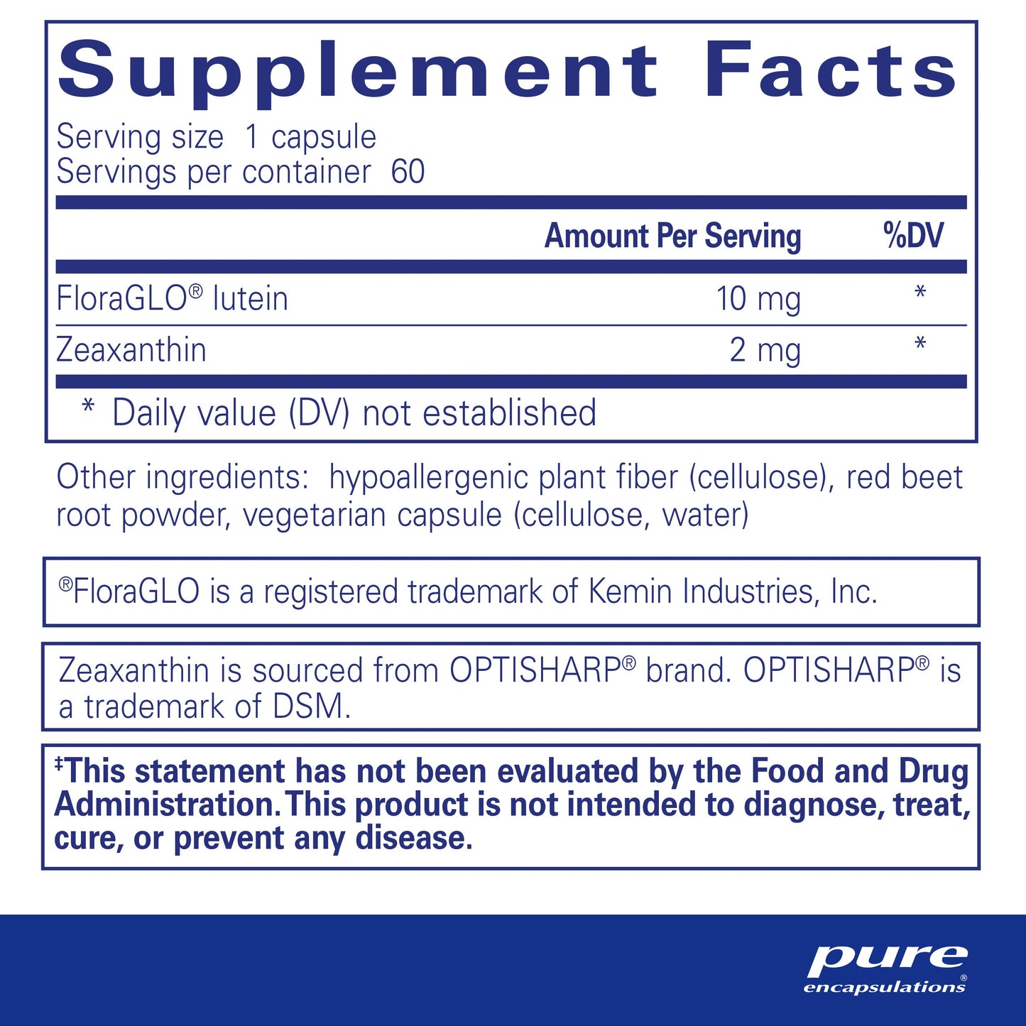 Lutein/Zeaxanthin