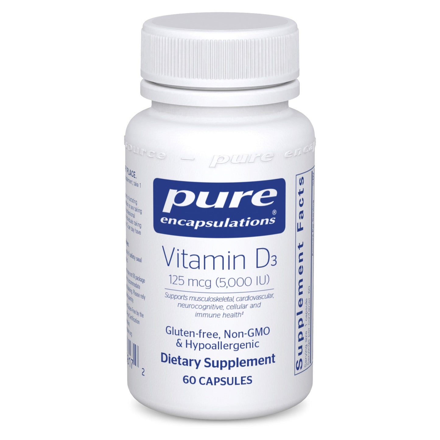 Vitamin D3 125 mcg (5,000 IU)