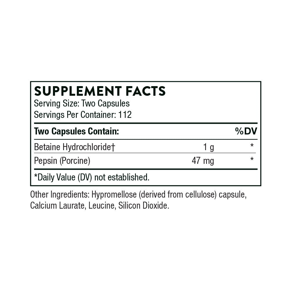 Betaine HCL/Pepsin